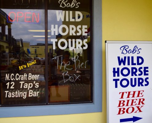 The Bier Box Next To Bob's Wild Horse Tours 